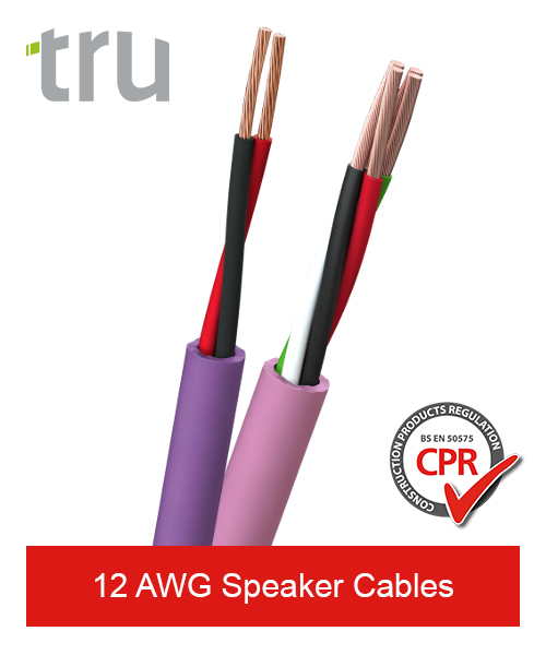 12 AWG Speaker Cables